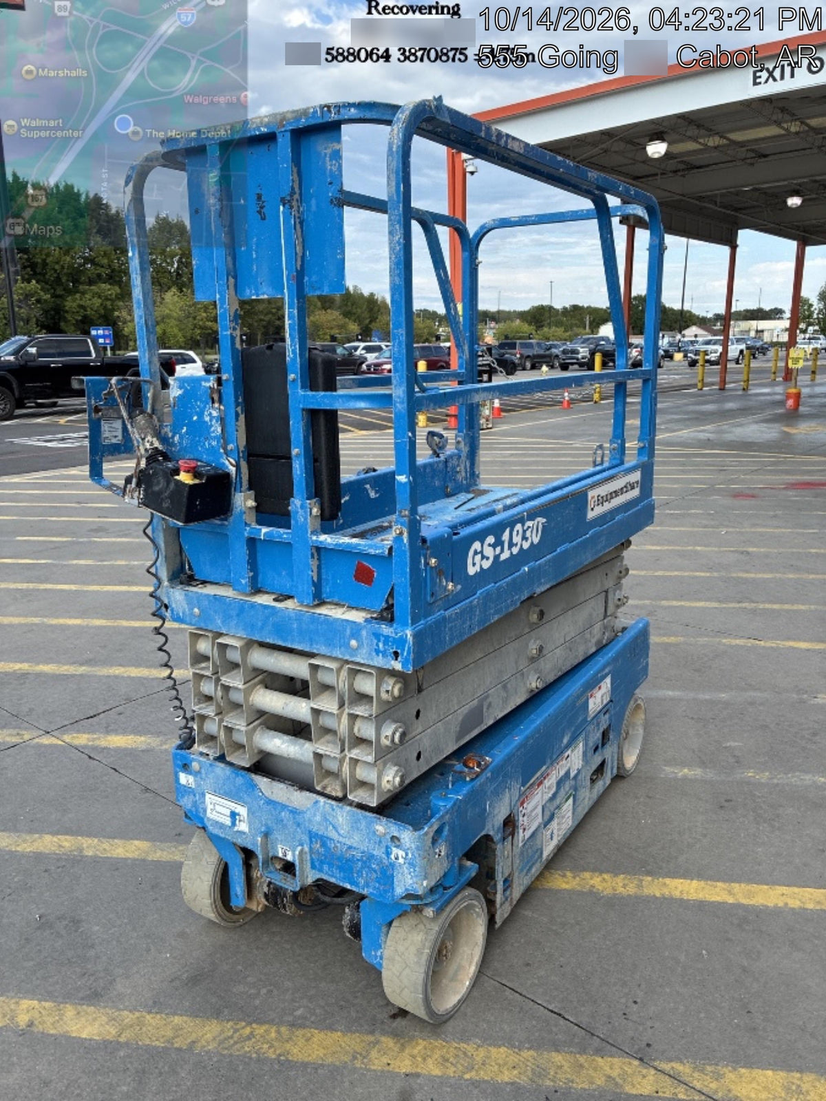 2019 Genie GS-1930 Fixed rails with chain Entry