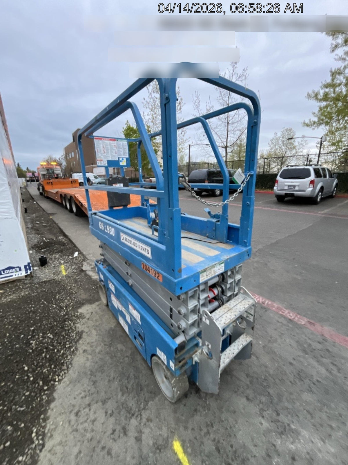 2020 Genie GS-1930 Standard Machine, 800W Inverter