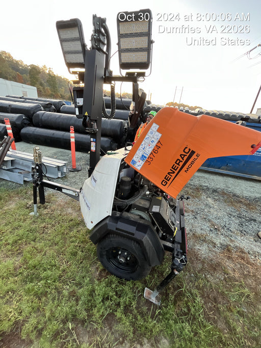 2023 Generac MLT2 Diesel, Flex Switch 120V Input, Powerzone Controller, (4) 320W LED Lights, 4kW Generator, 39.9 Gal Fuel Tank, 2" Ball, T3
