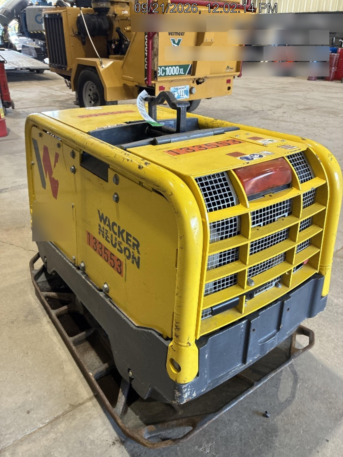 2021 Wacker Neuson DPU90r Vibration plate DPU 90rLem770
