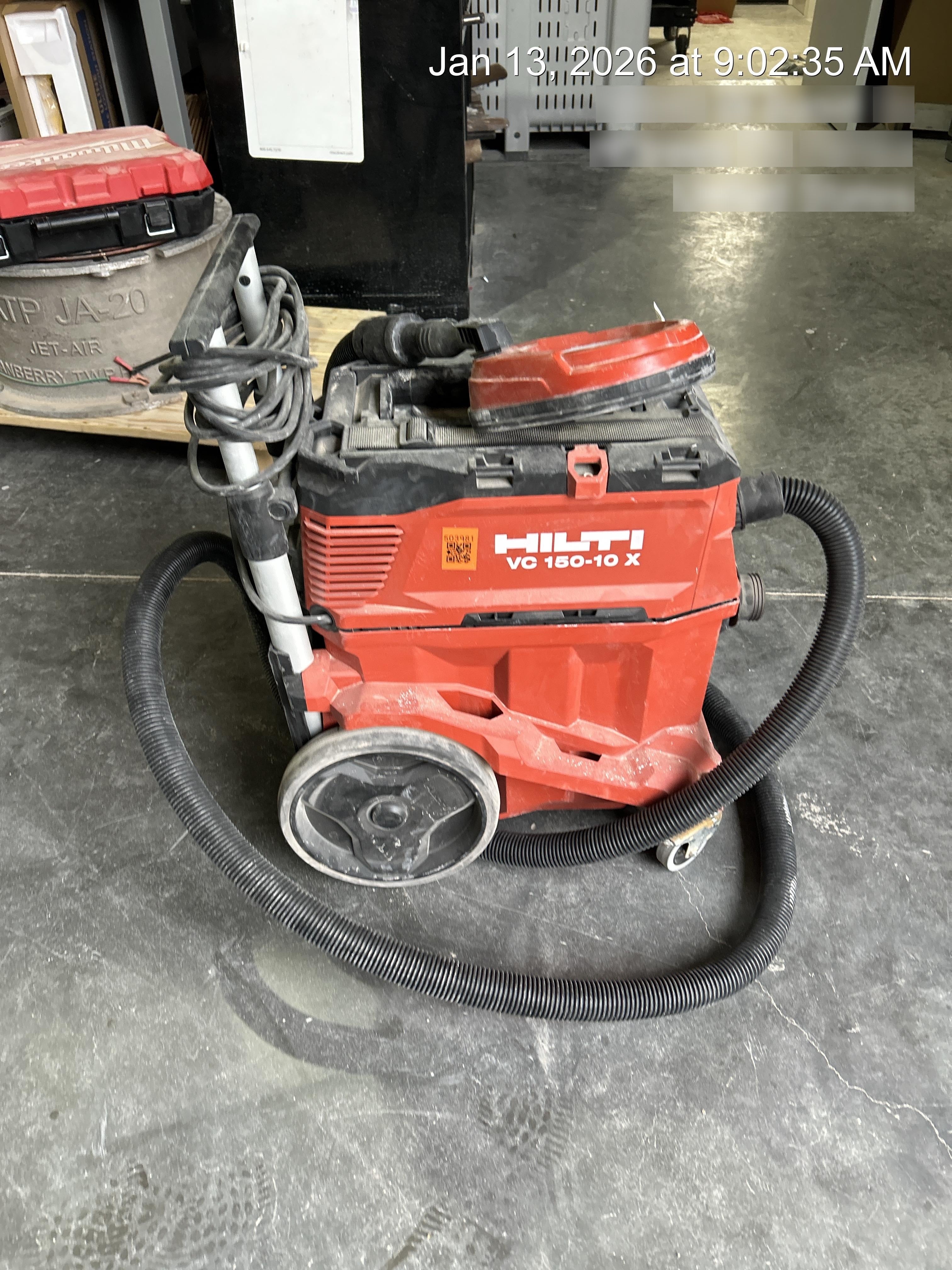 2025 HILTI VC 150-10 X