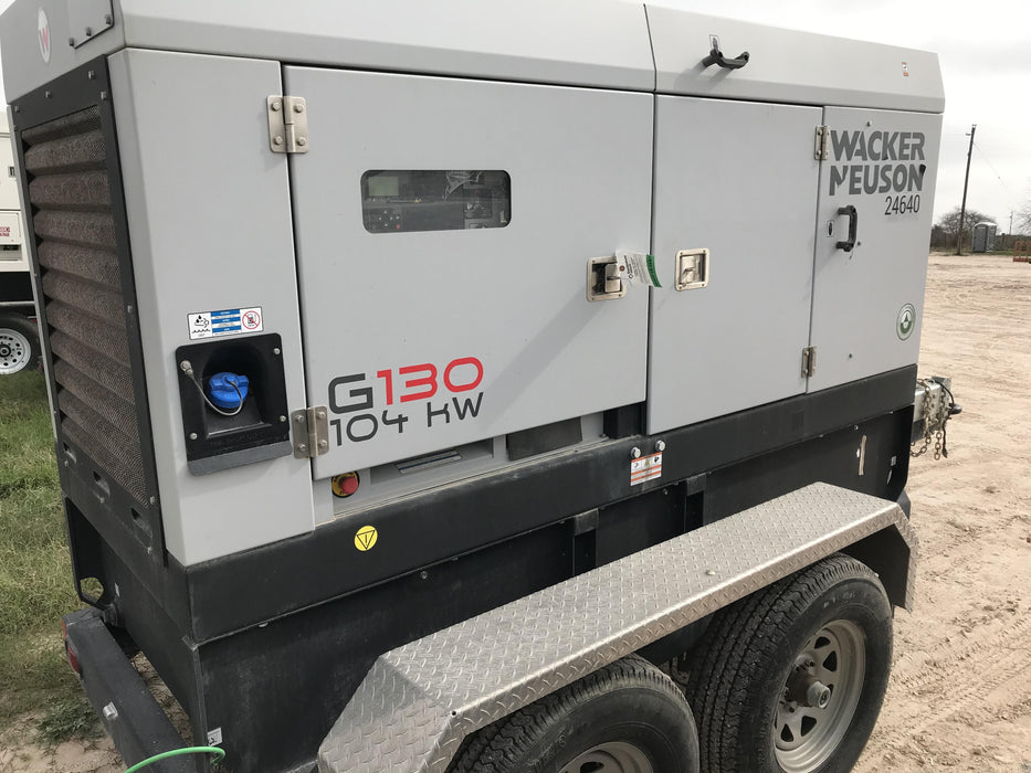 2019 WACKER NEUSON G130