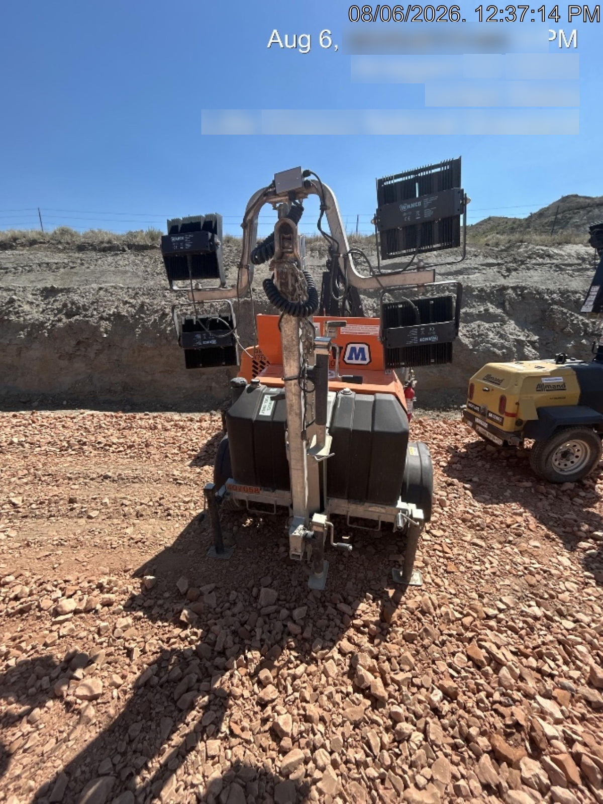 2024 Wanco WLTT-4MM4K Diesel, Deep Sea Controller, Shore Power Plug, Auto Start, (4) 350W LED Floodlights, 4kW Generator, 60 Gal Fuel Tank, 2" Ball, T3