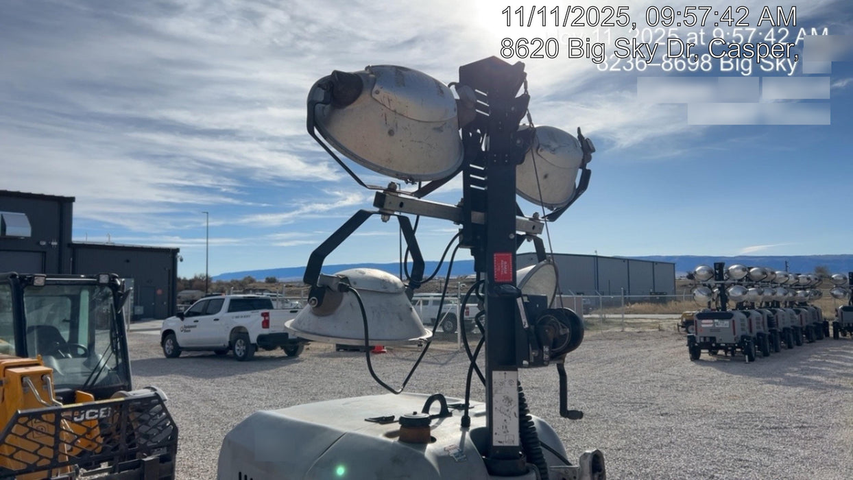 2018 Wacker Neuson LTV6L-MH Wacker Neuson LTV6L Mobile Light Tower w/Fuel Level Sensor Installed