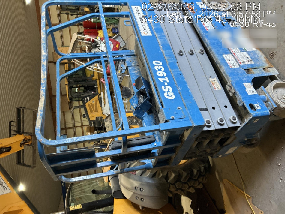 2019 Genie GS-1930 Fixed Rails with Chain Entry