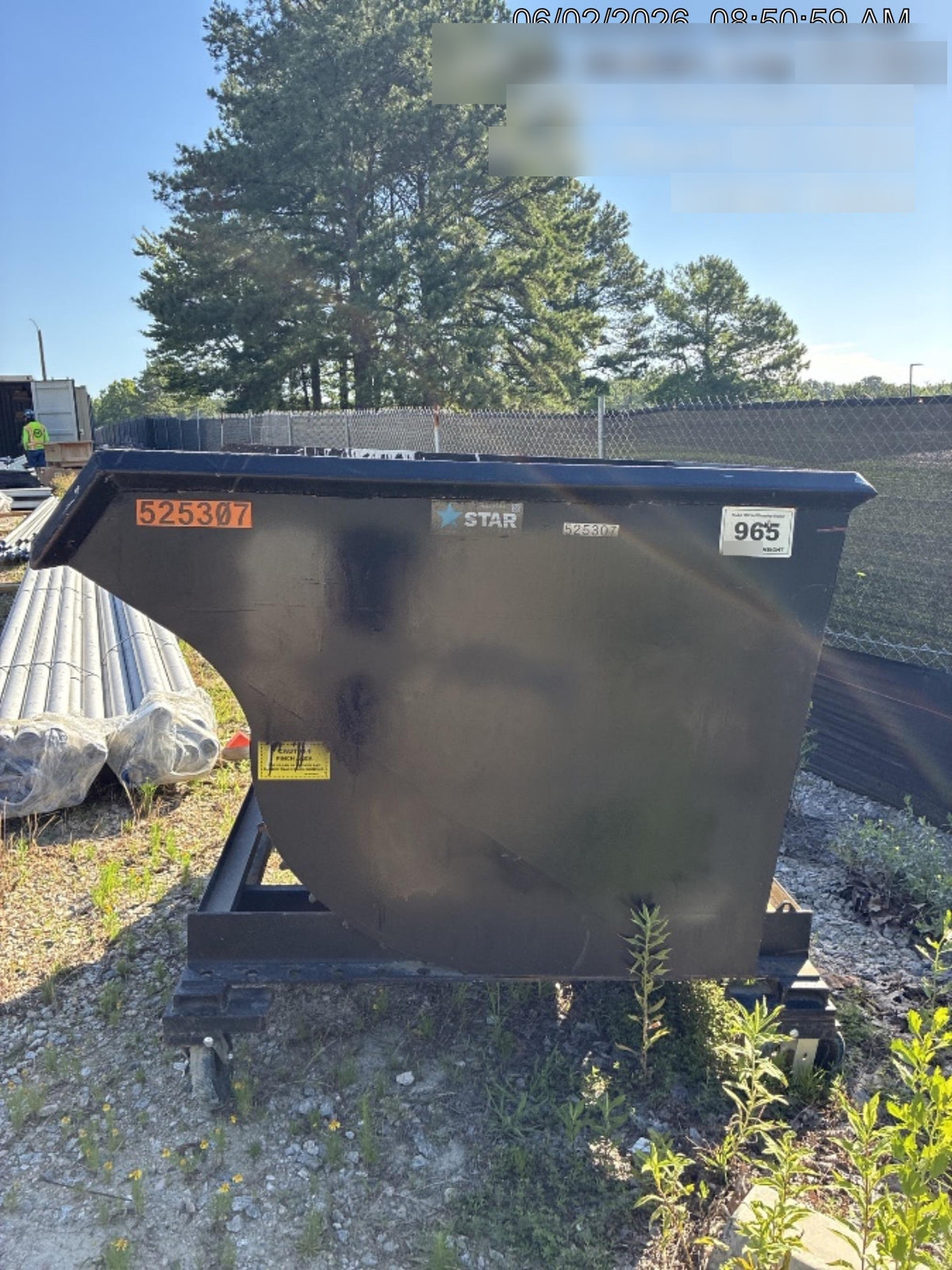 2025 STAR INDUSTRIES M-1820 - Self-Dump Hopper