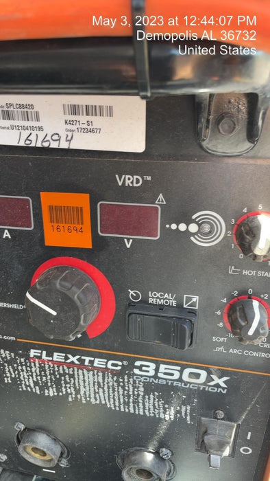 2021 LINCOLN ELECTRIC FLEXTEC 350X