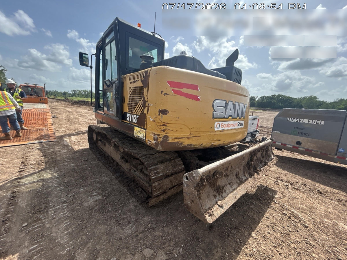 Sany SY135C Sany SY135 Tier 4 - Cab, Fleco Hydraulic  QC, Fleco 36" HD Bucket - Smooth