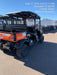 2022 Kubota RTV-X1140W-H Plastic Canopy, Windshield Acrylic Clear, LED Strobe Light, Wire Harness Kit, Back up Alarm