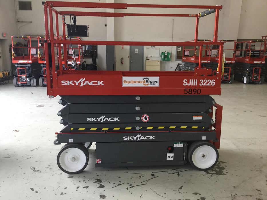 2017 Skyjack SJIII-3226 Skyjack SJ3226, Trojan Battery Set, Extended Warranty 5yr/5k hr