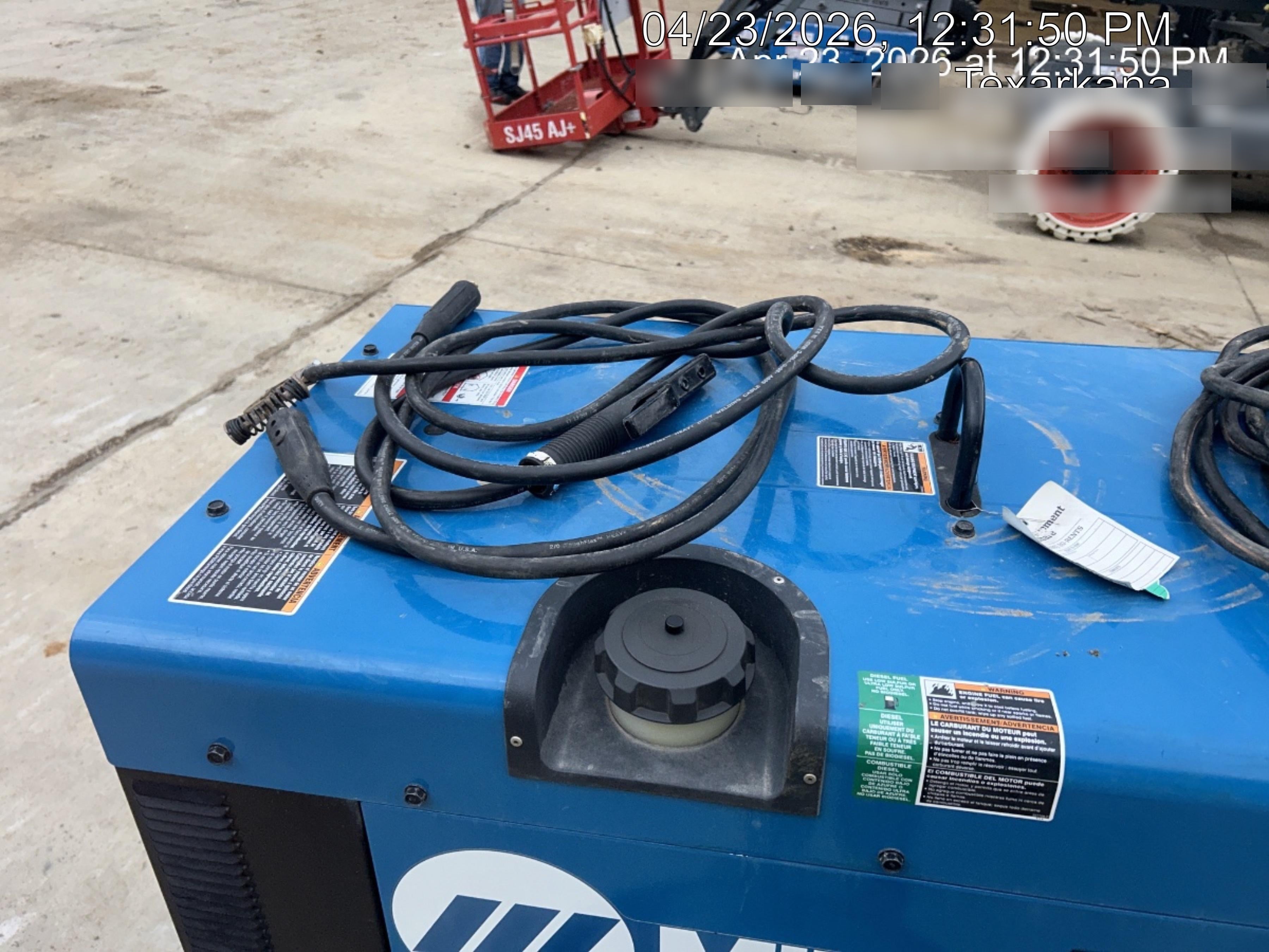 2025 MILLER ELECTRIC BIG BLUE 400