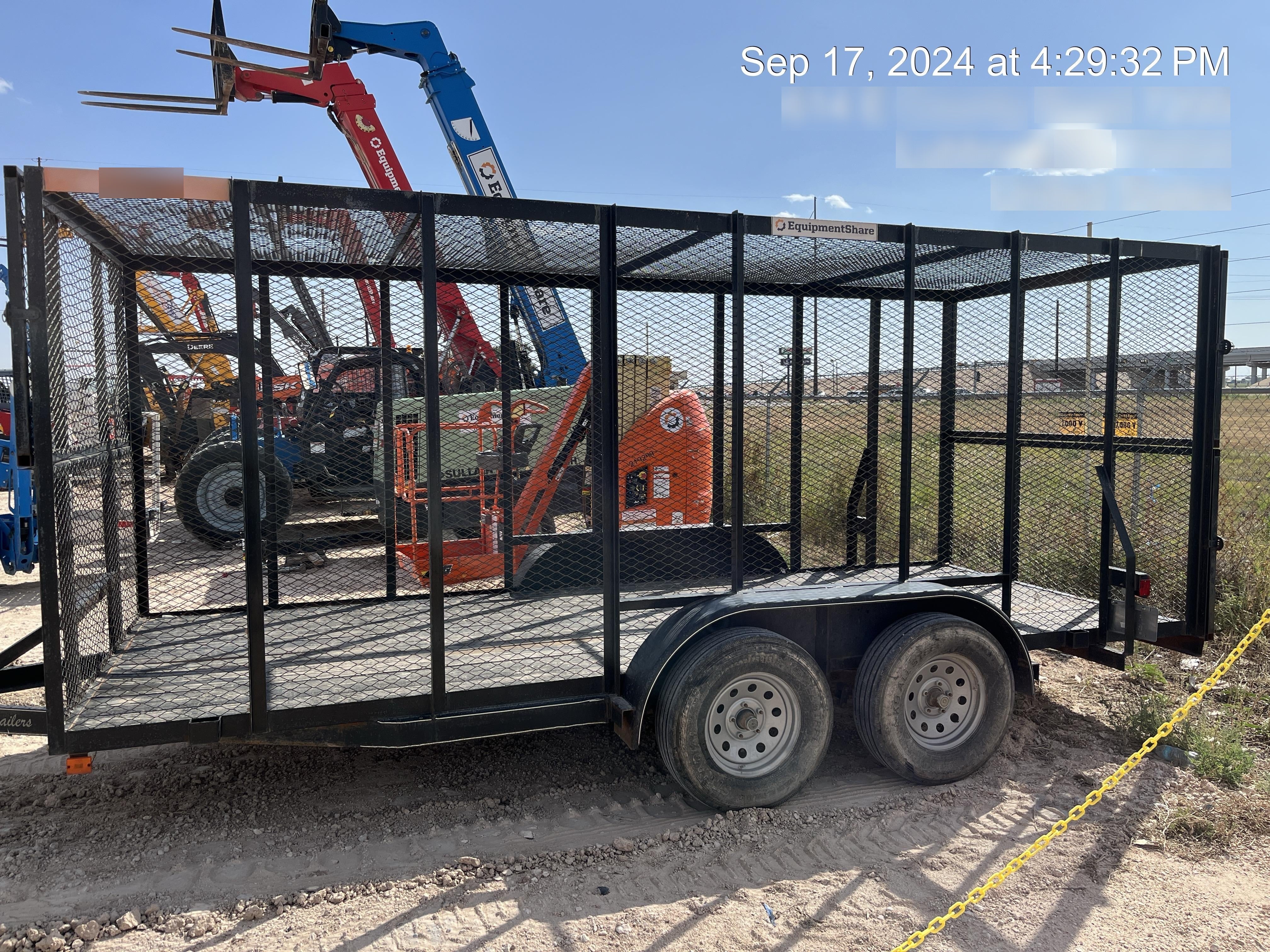 2019 CENTEX Trash Trailer