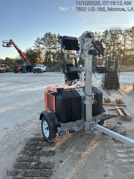 2024 Wanco WLTT-4MM4K Diesel, Deep Sea Controller, Shore Power Plug, Auto Start, (4) 350W LED Floodlights, 4kW Generator, 60 Gal Fuel Tank, 2" Ball, T3