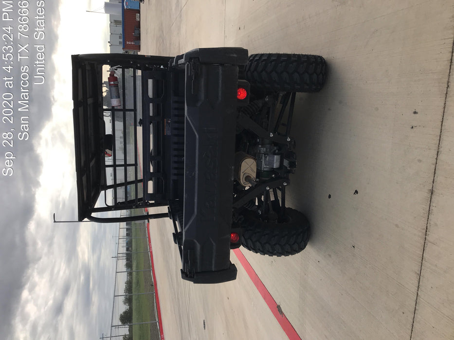 2019 Kawasaki MULE PRO-DX 3 Seater, Standard Options, Backup Alarm, Beacon, Plastic Hard Top, Poly Windshield, Horn Kit