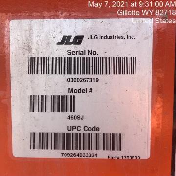 2019 JLG 460SJ