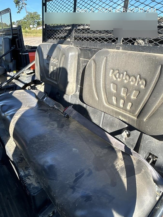 2022 Kubota RTV-X1140W-H Plastic Canopy, Windshield Acrylic Clear, LED Strobe Light, Wire Harness Kit, Back up Alarm