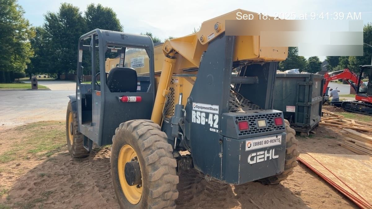 2016 Gehl RS6-42 Standard Rental Specs