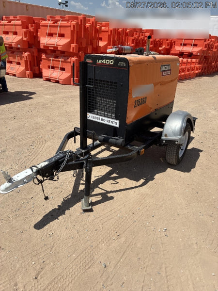 2022 Lincoln Electric LE400 Kubota V1505, Trlr, Cable Rack, Light Kit, ES Decals, T3