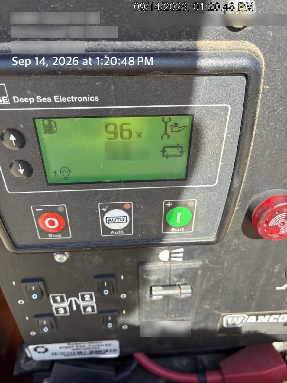 2024 Wanco WLTT-4MM4K Diesel, Deep Sea Controller, Shore Power Plug, Auto Start, (4) 350W LED Floodlights, 4kW Generator, 60 Gal Fuel Tank, 2" Ball, T3