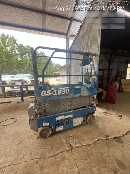 2019 Genie GS-1930 Fixed Rails with Chain Entry