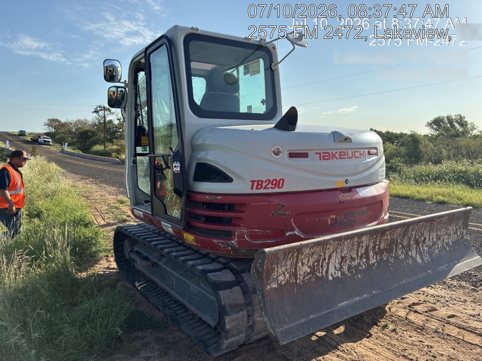 2022 TAKEUCHI TB290-CR