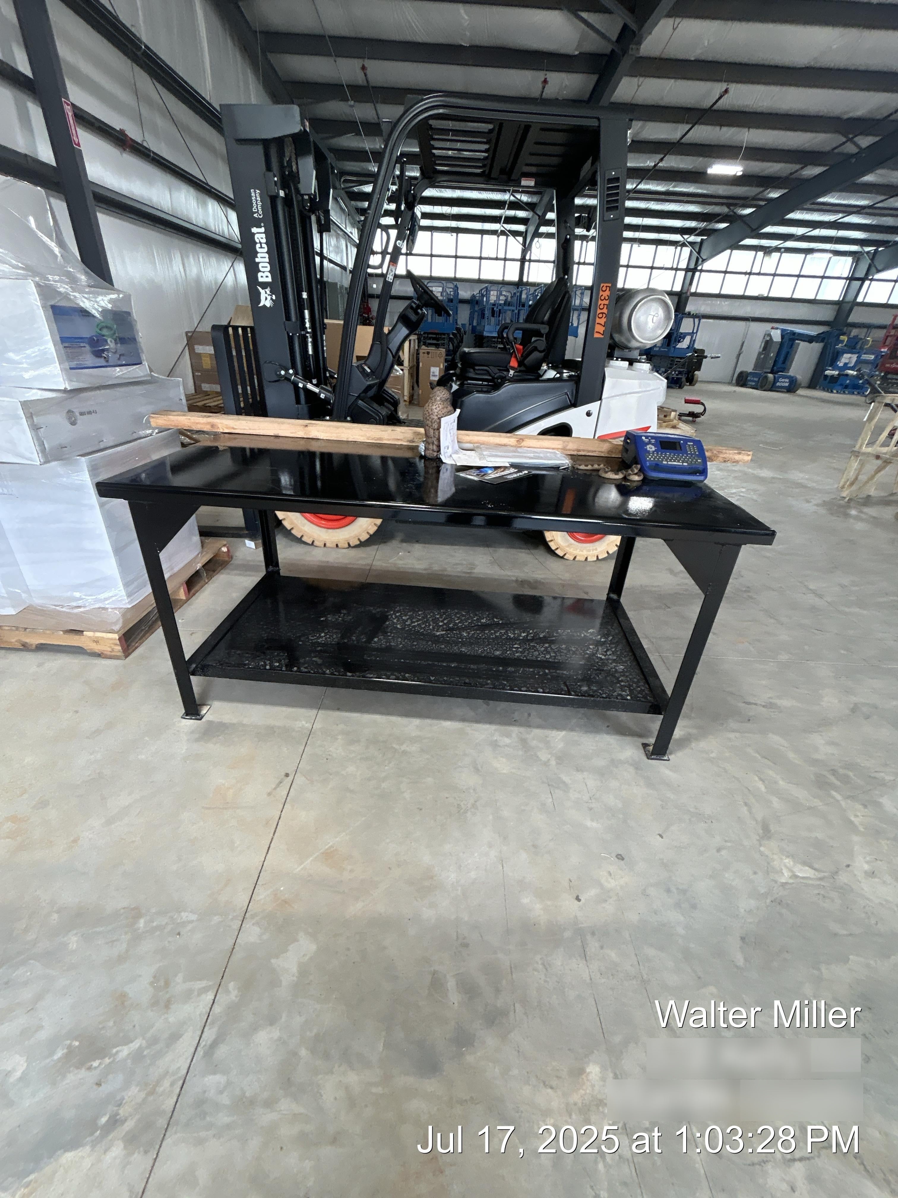 2025 FLUID POWER SUPPORT 3' x 6' Work table