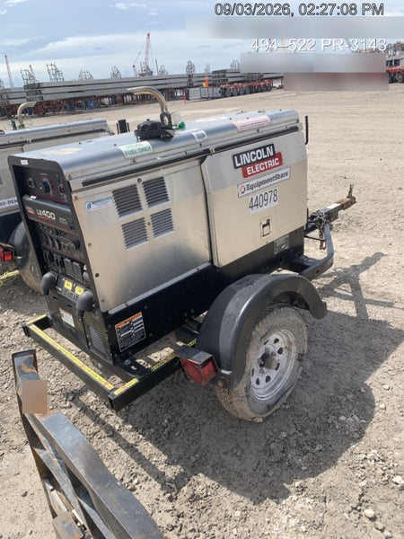 2024 Lincoln Electric LE400 Kubota V1505, Trlr, Cable Rack, Light Kit, ES Decals, T3