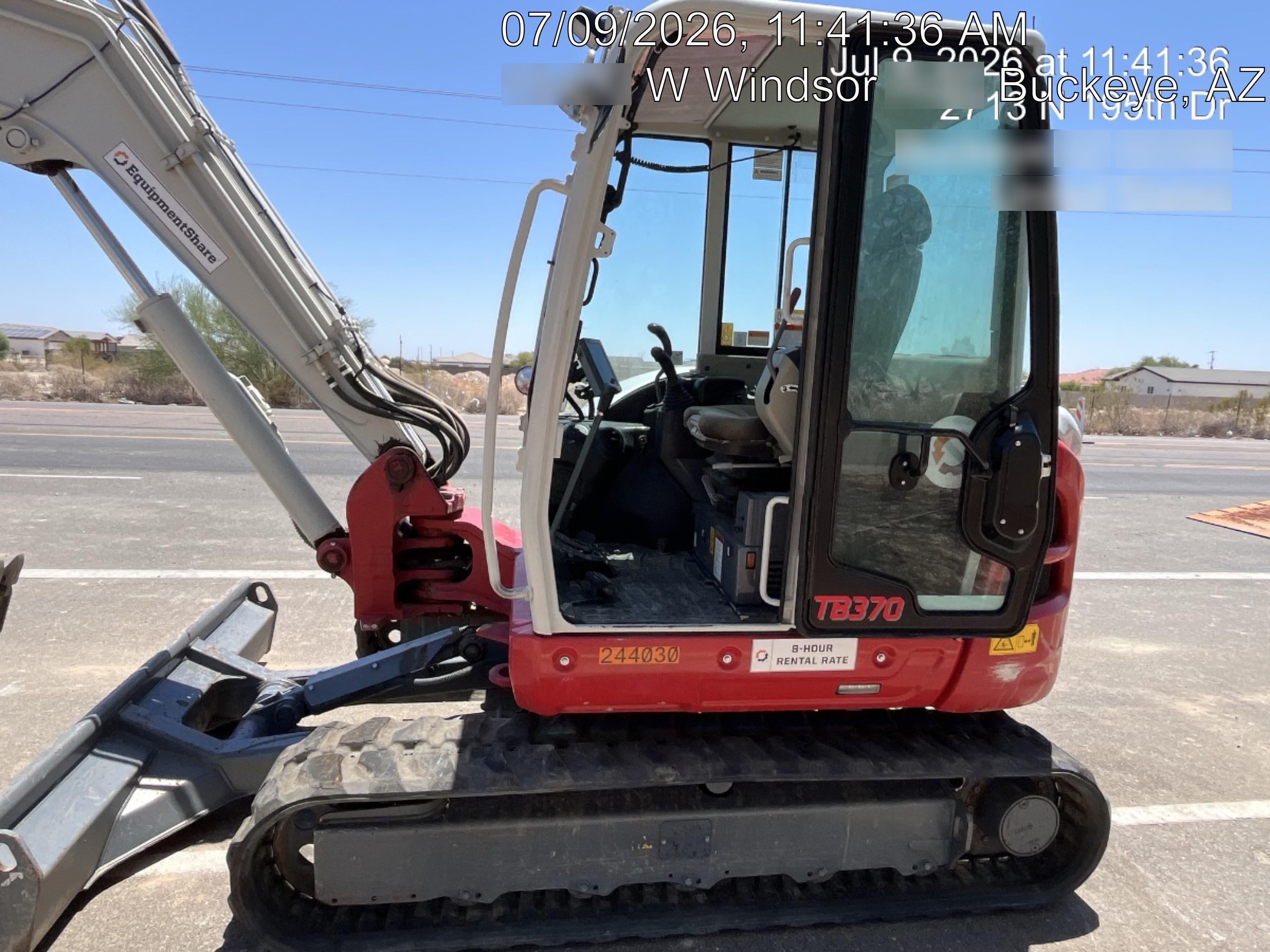 2021 TAKEUCHI TB370CR