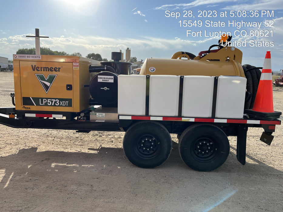 2023 Vac-Tron LP573XDT T4 Koehler Diesel Engine, 500 Gallon Debris Tank, x2 100 Gallon Water Tanks