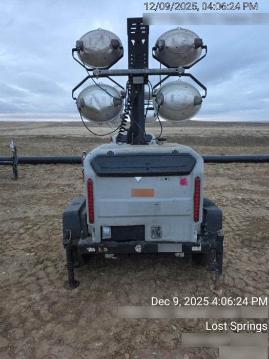2018 Wacker Neuson LTV6L-MH Wacker Neuson LTV6L Mobile Light Tower w/Fuel Level Sensor Installed