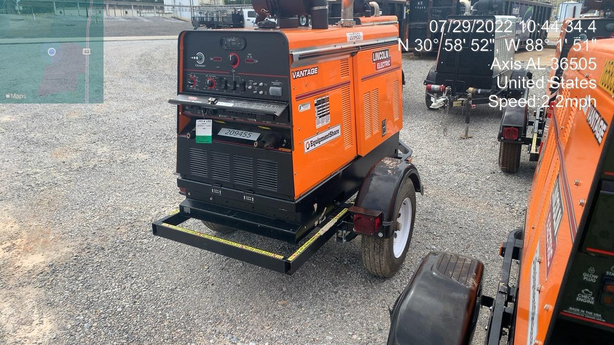 2022 Lincoln Electric Vantage 549X VANTAGE 549X READY-PAK 3