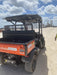 2022 Kubota RTV-X1140W-H Plastic Canopy, Windshield Acrylic Clear, LED Strobe Light, Wire Harness Kit, Back up Alarm