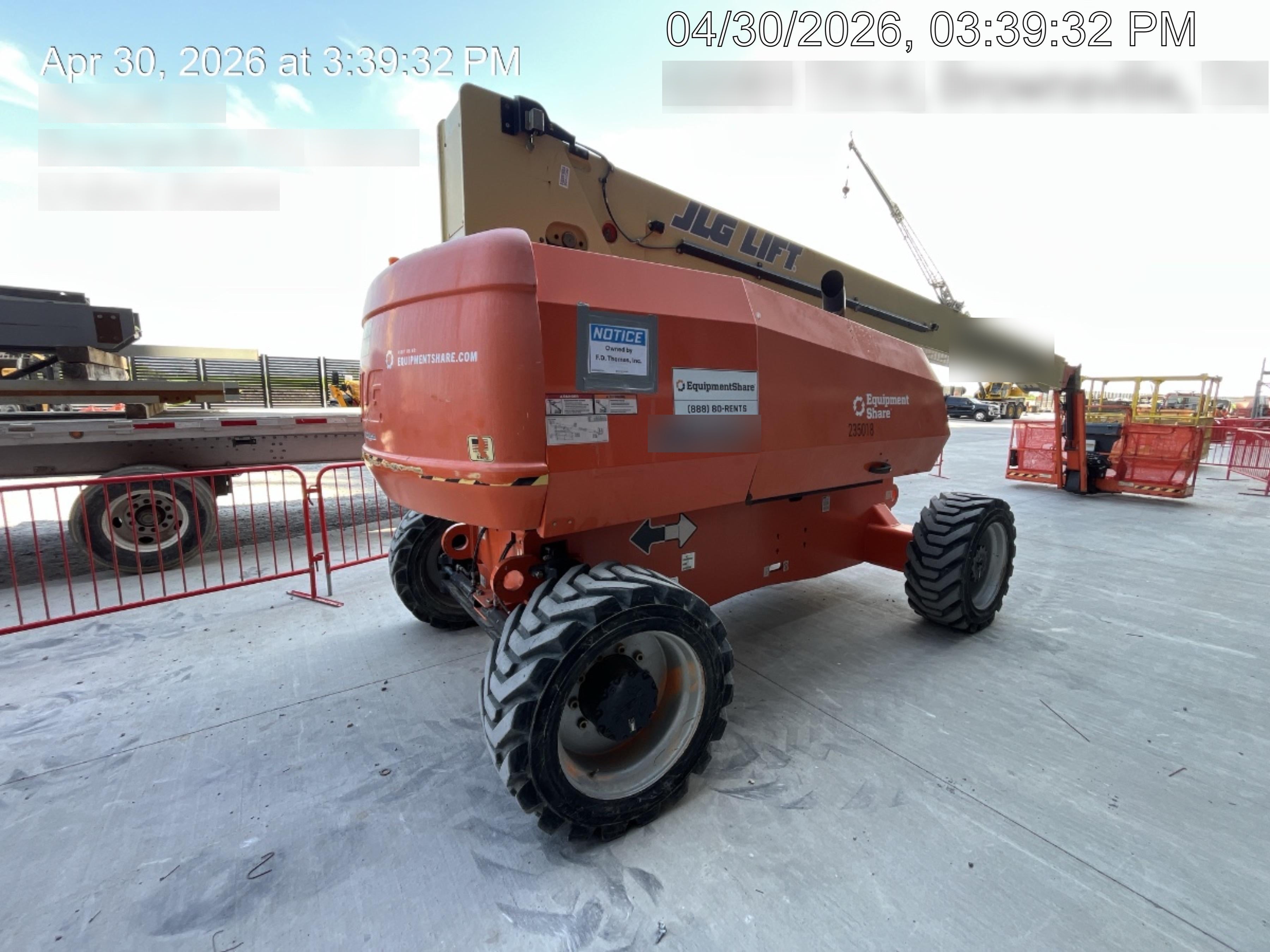 2022 JLG 860SJ