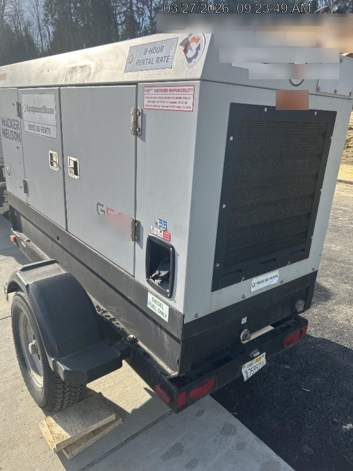 2019 WACKER NEUSON G50