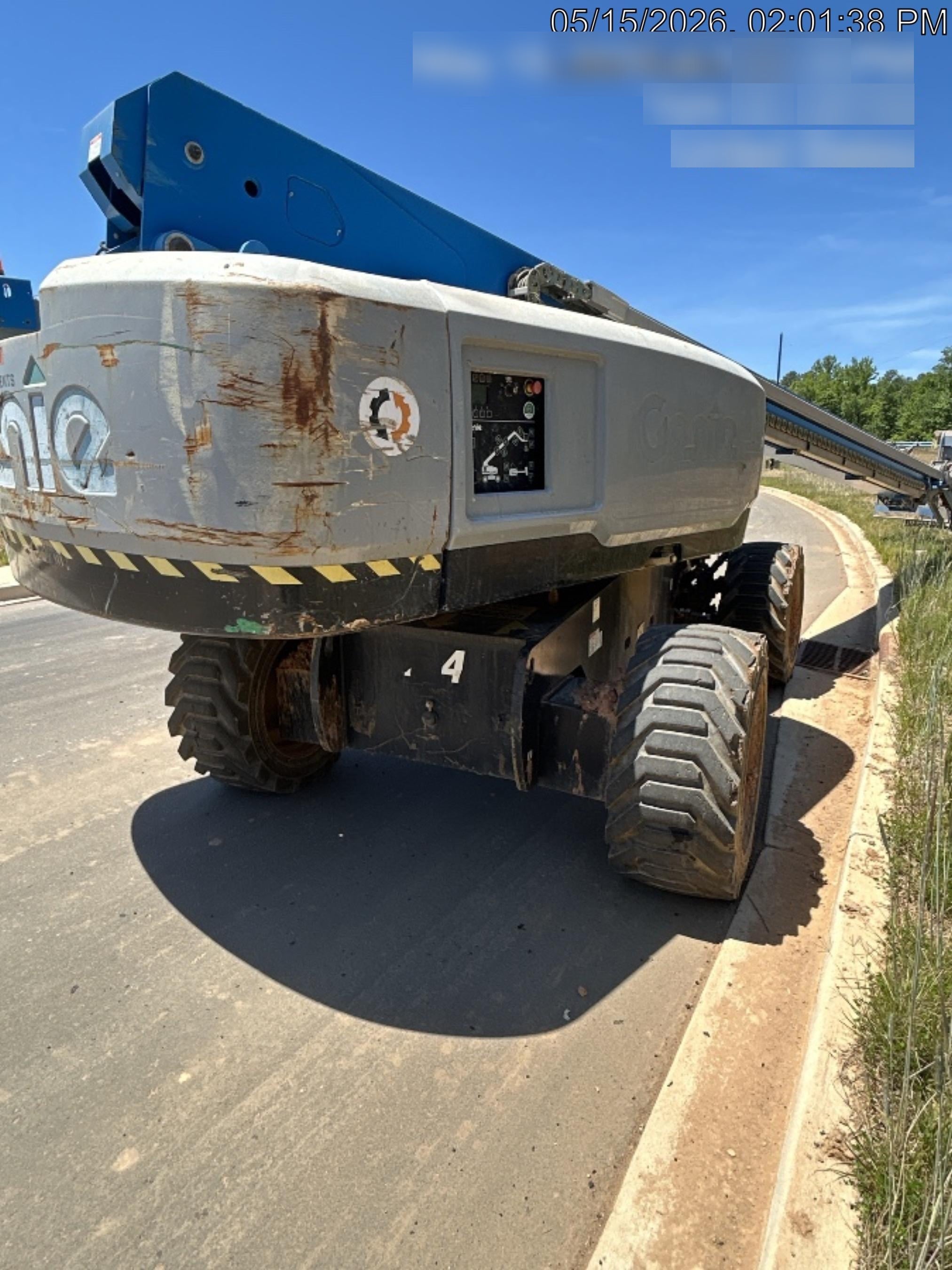 2020 Genie S-85 XC FF Tires, Beacon, 12kw Generator