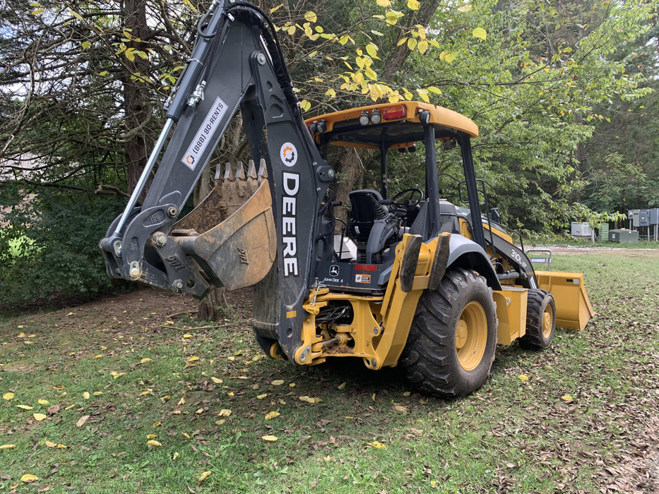 2020 John Deere 310LEP Canopy, 4WD, Standard Stick, Pilot Controls, 2 Way Hydraulics, TAG Manual QC
