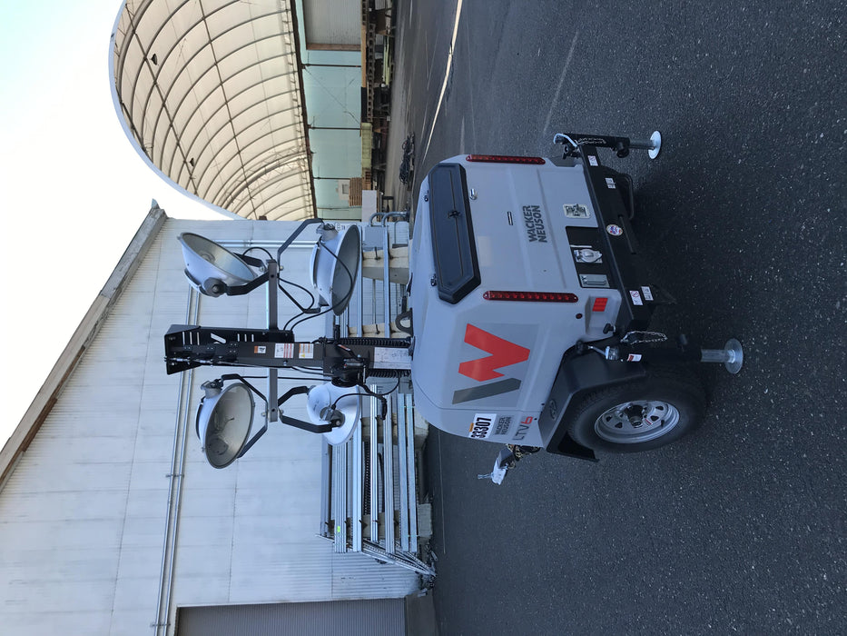 2019 Wacker Neuson LTV6L-MH Wacker Neuson LTV6L Mobile Light Tower w/Fuel Level Sensor Installed