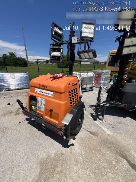 2023 Generac MLT2 Diesel, Flex Switch 120V Input, Powerzone Controller, (4) 320W LED Lights, 4kW Generator, 39.9 Gal Fuel Tank, 2" Ball, T3