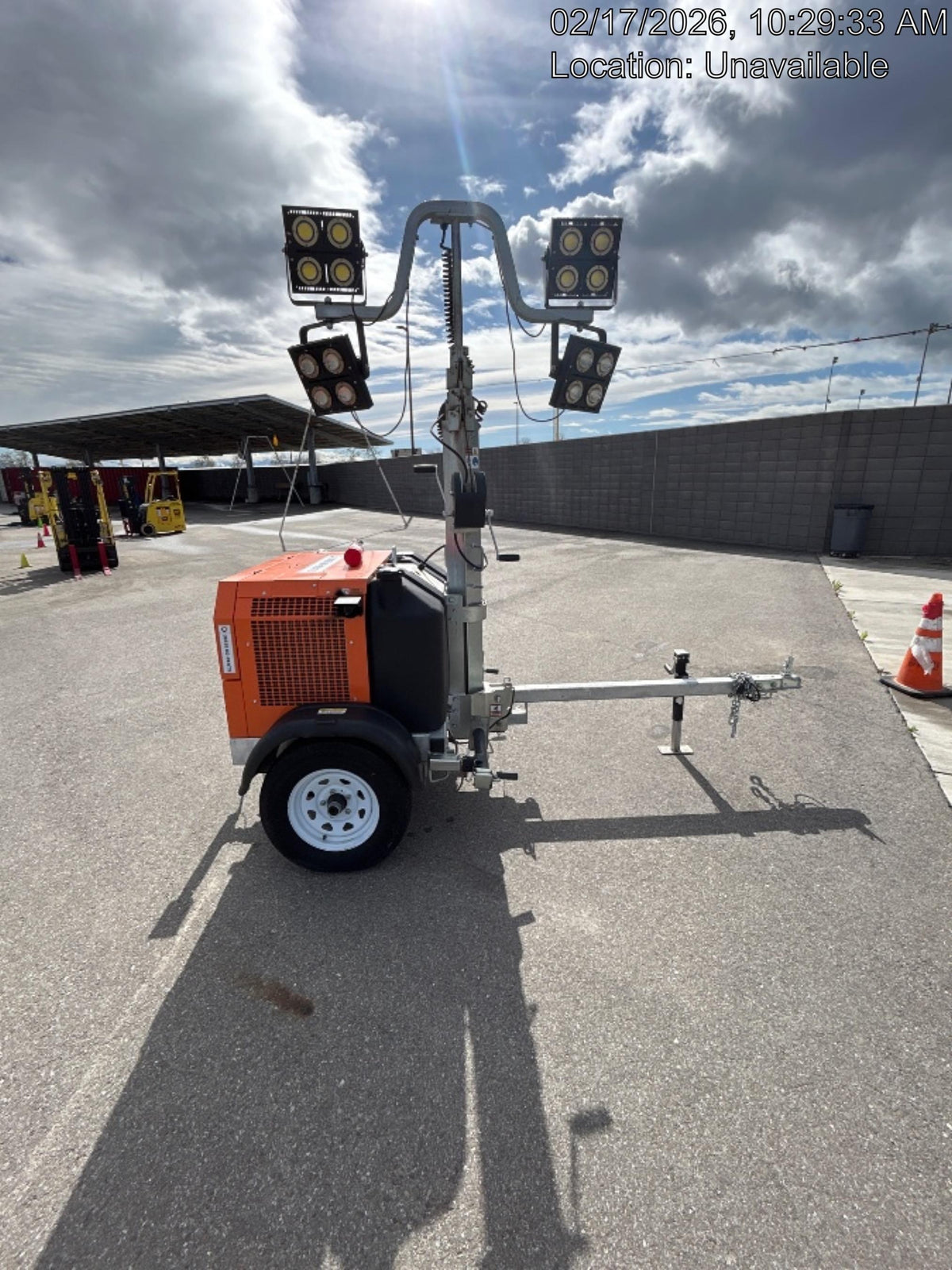 2024 Wanco WLTT-4MM4K Diesel, Deep Sea Controller, Shore Power Plug, Auto Start, (4) 350W LED Floodlights, 4kW Generator, 60 Gal Fuel Tank, 2" Ball, T3