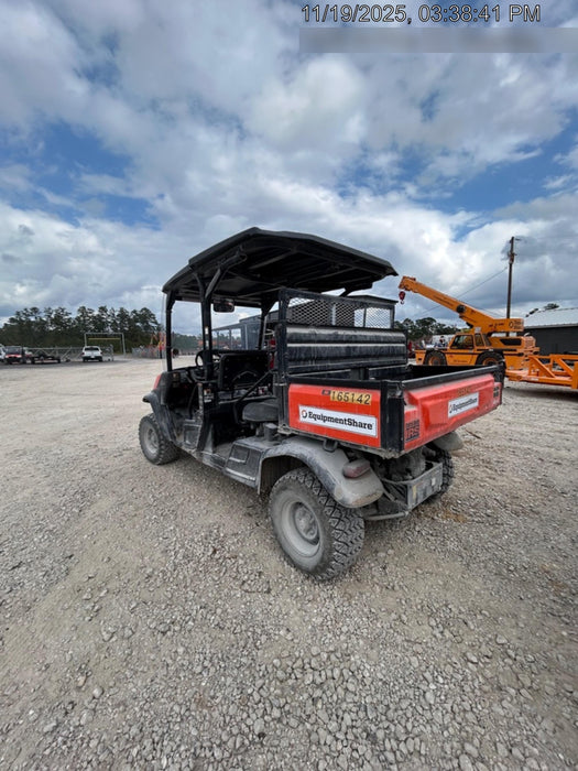 2021 Kubota RTV-X1140W-H Plastic Canopy, Windshield Acrylic Clear, LED Strobe Light, Wire Harness Kit, Back up Alarm