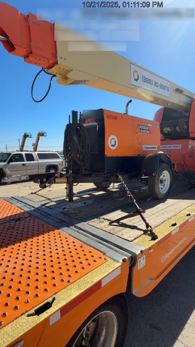 2021 Lincoln Electric Vantage 322 Vantage 322 Ready Pak 3 w/ Decals, ORANGE (includes trailer, cable rack, fender light kit) NO Telematics