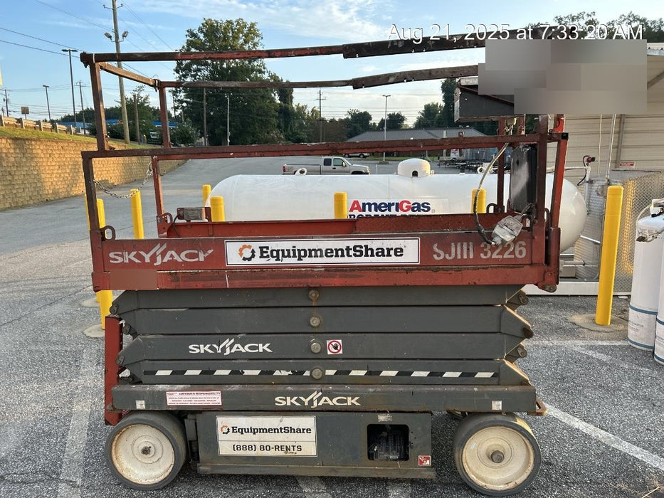 2019 Skyjack SJIII-3226 Standard Options, Trojan Batteries