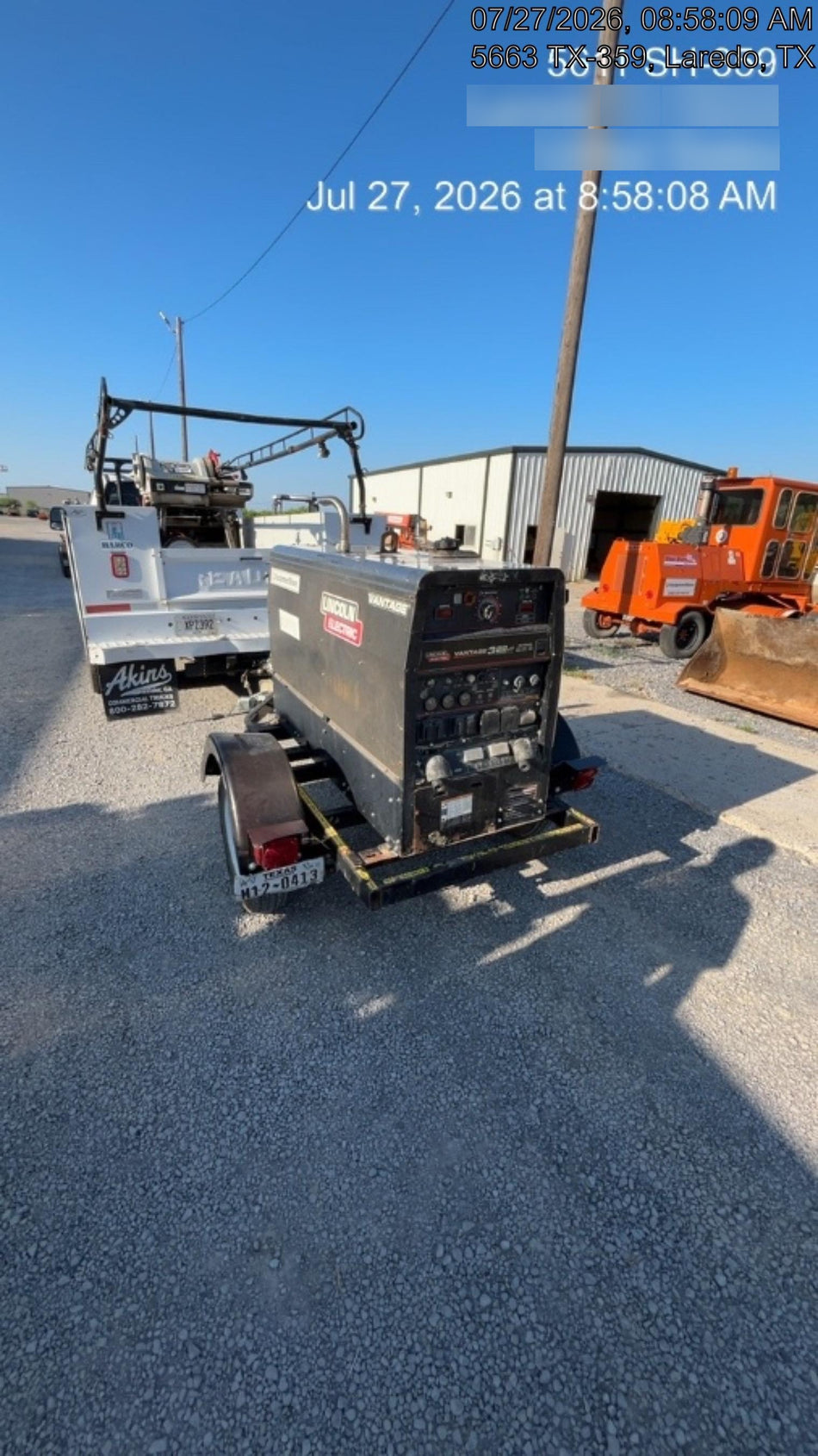 2021 Lincoln Electric Vantage 322 Ready Pak 3