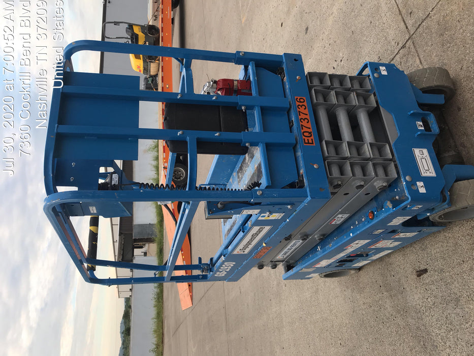 2020 Genie GS-1930 Fixed rails with chain entry gate - Pre A92.20