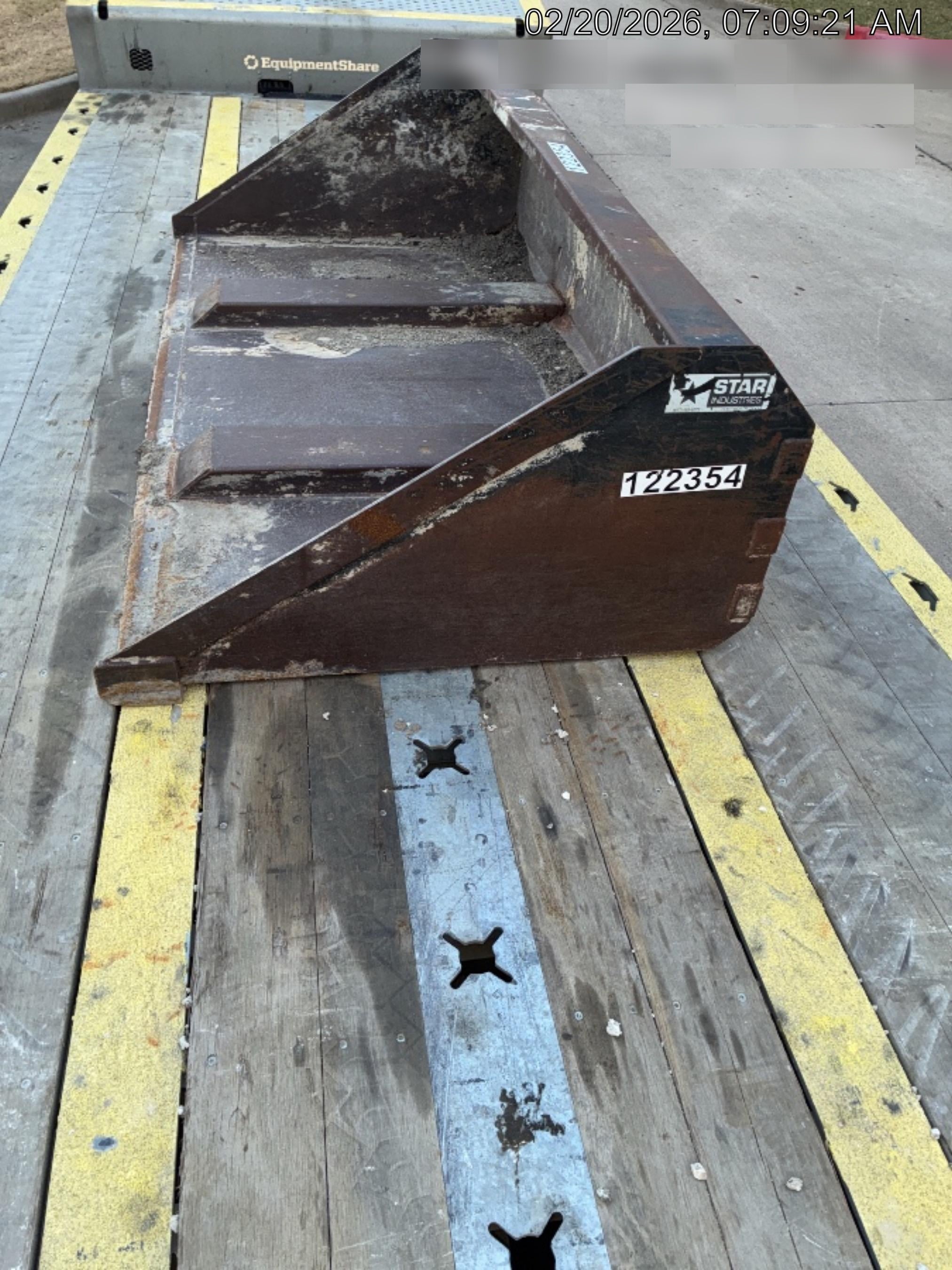 2020 STAR INDUSTRIES 95" Forklift Bucket - Star