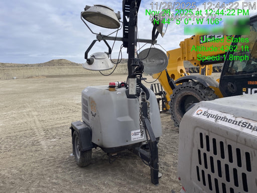 Wacker Neuson LTV6K-MH Wacker Neuson LTV6K Mobile Light Tower w/Fuel Level Sensor Installed