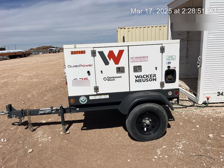 2022 WACKER NEUSON G25