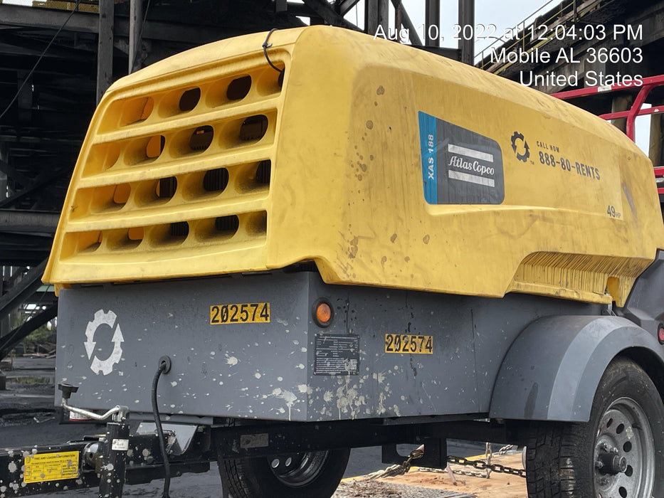 2022 ATLAS COPCO XAS188 CWK