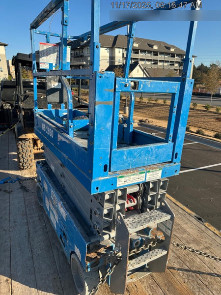 2020 Genie GS-1930 Solid Non Marking Tires, Beacon, Folding rails with half height swing gate