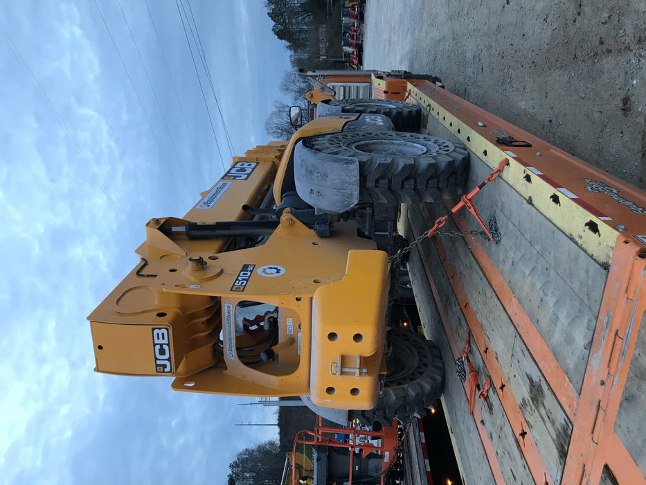 2019 JCB 510-56 Canopy, 74 HP, Solid Tires, STD Worklight, Beacon, Aux Hydraulics, Lifting Eye, Back up Alarm w/66" Carriage/60" Forks